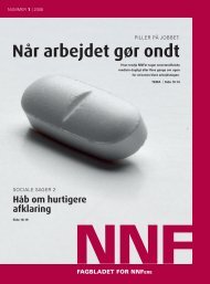 Når arbejdet gør ondt - NNF