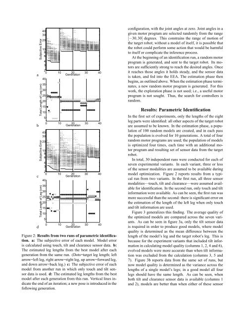 Automated Synthesis of Body Schema using Multiple Sensor ...