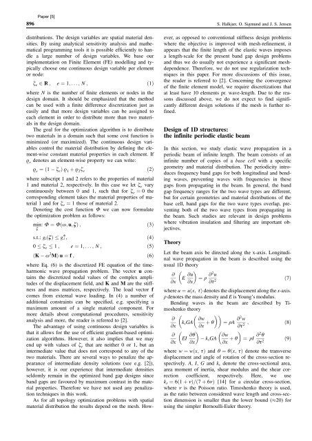 WAVES AND VIBRATIONS IN INHOMOGENEOUS STRUCTURES ...