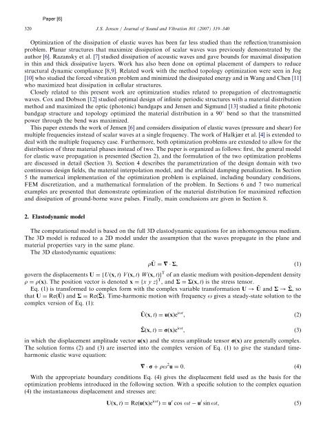 WAVES AND VIBRATIONS IN INHOMOGENEOUS STRUCTURES ...