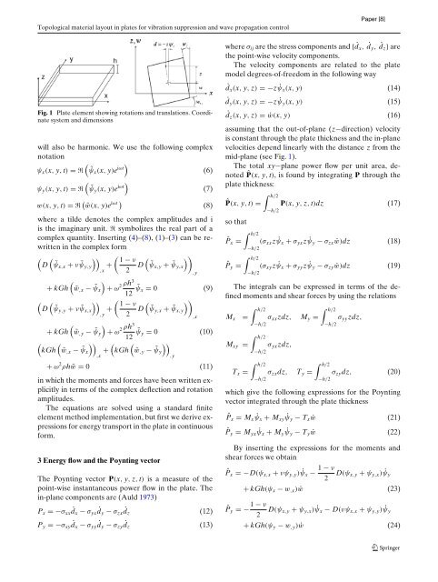 WAVES AND VIBRATIONS IN INHOMOGENEOUS STRUCTURES ...