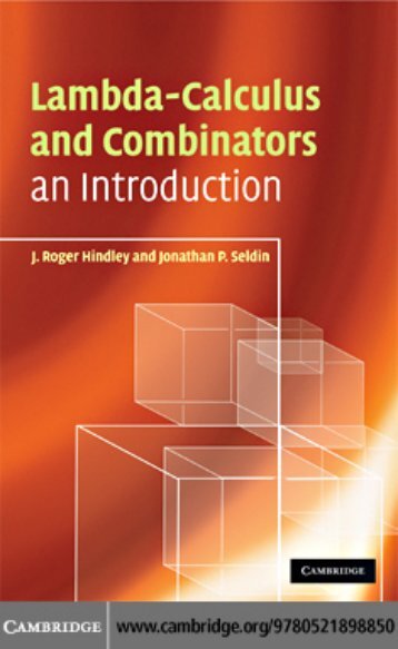 Lambda-Calculus and Combinators, an Introduction