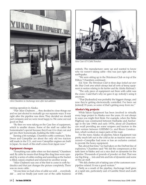 The Alaska Contractor: Special 60th Anniversary Issue