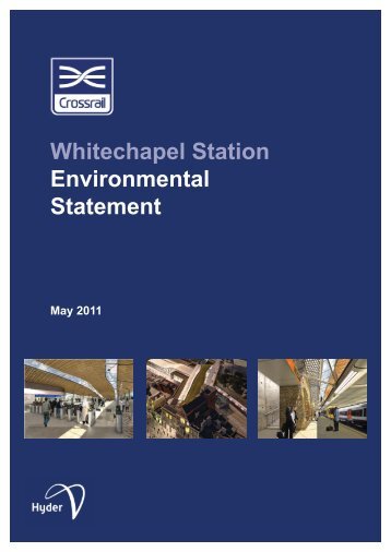 Whitechapel Station Environmental Statement - Tower Hamlets ...
