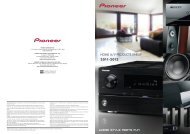 Home A/V Catalog 2011 - 2012 (Spring edition) - Pioneer