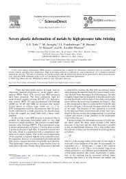 Severe plastic deformation of metals by high-pressure tube twisting