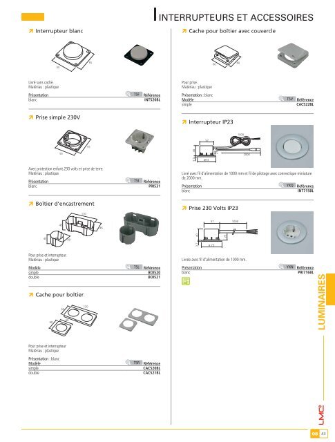 Luminaires - Lmc