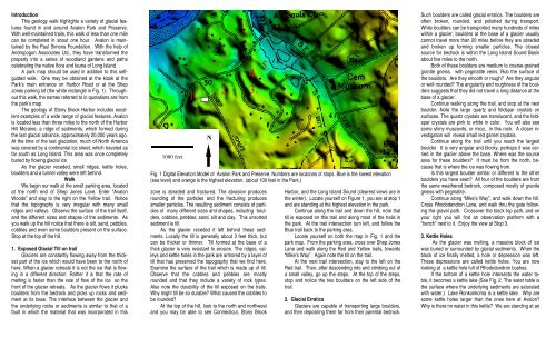 Geology Of Avalon Park Preserve Stony Brook Department Of