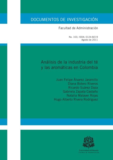 Análisis de la industria del té y las aromáticas en Colombia