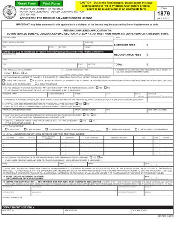 business licenses