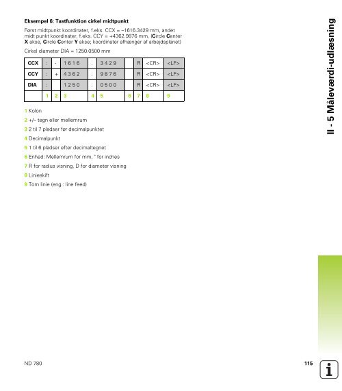 ND 780 - heidenhain