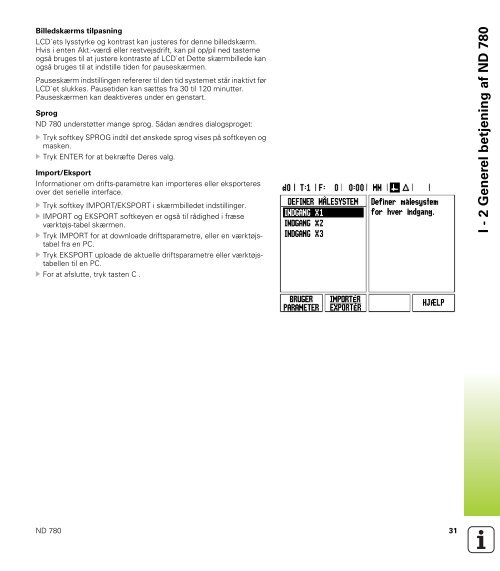 ND 780 - heidenhain