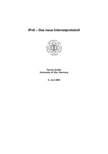 IPv6 – Das neue Internetprotokoll