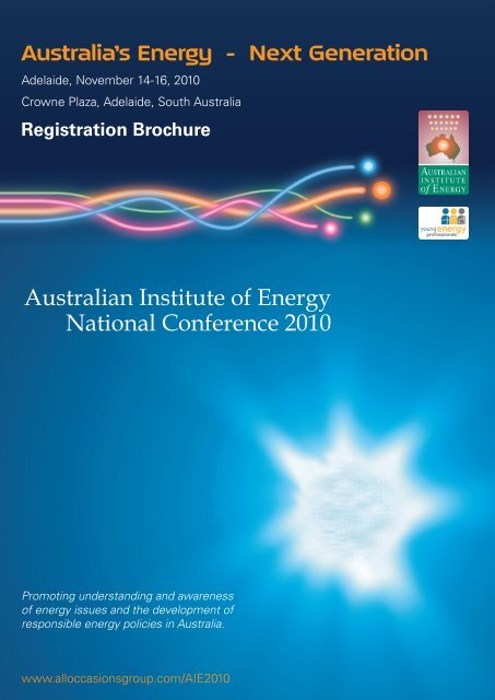 Download the Flyer and Registration Form - Australian Institute of ...