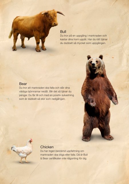 Är du Bull, Bear eller Chicken? - Handelsbanken