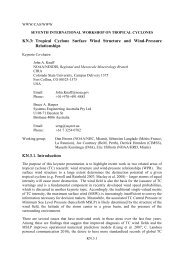 KN.3: Tropical Cyclone Surface Wind Structure and - RAMMB ...