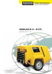 MOBILAIR M 12 – M 270 Fahrbare Baukompressoren - Abt ANLAGEN