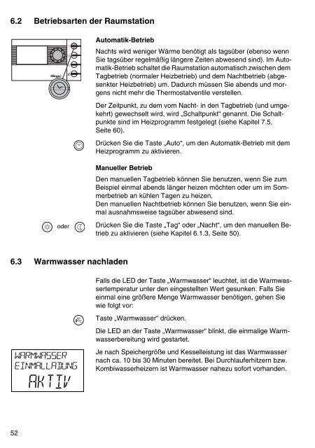 Montage- und Inbetriebnahmeanweisung Bedienungsanleitung