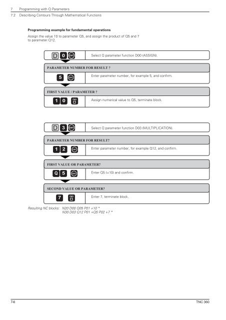 User's Manual ISO TNC 360 (260020xx, 280490xx) - heidenhain