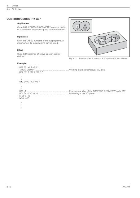 User's Manual ISO TNC 360 (260020xx, 280490xx) - heidenhain