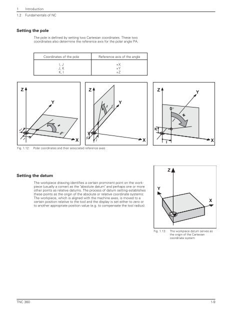 User's Manual ISO TNC 360 (260020xx, 280490xx) - heidenhain