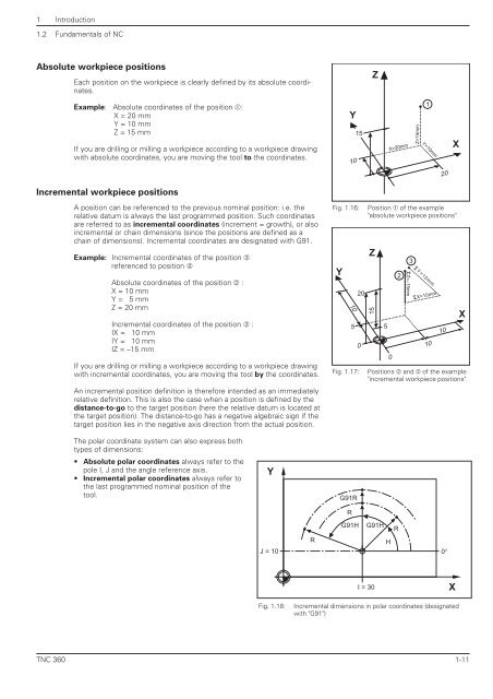 User's Manual ISO TNC 360 (260020xx, 280490xx) - heidenhain