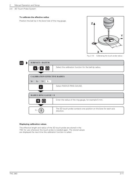 User's Manual ISO TNC 360 (260020xx, 280490xx) - heidenhain