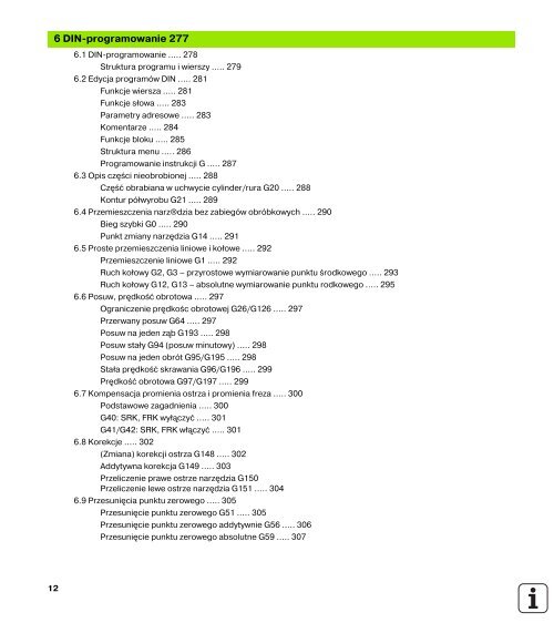 4.5 Cykle toczenia poprzecznego - heidenhain