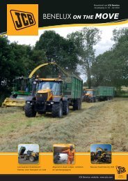 BENELUX ON THE MOVE - JCB