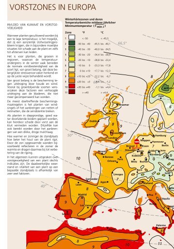 VORSTZONES IN EUROPA