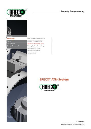 BRECO® ATN-System - Breco Antriebstechnik Breher GmbH & Co. KG