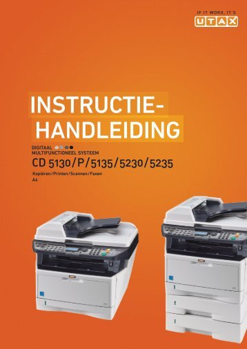 INStruCtIe- hANDleIDINg - Utax