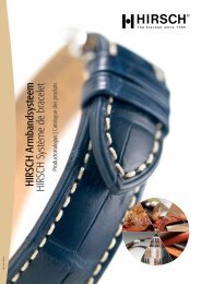 H IRSCH Arm bandsysteem HIRSCH Système de bracelet - Hirsch AG