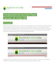 Componente do YouTube Player. .Gerador de código QR - Google