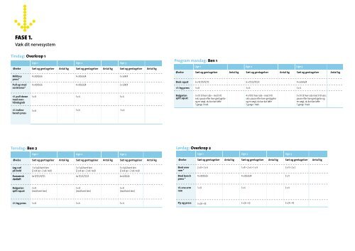 program for fase 4 af forvandlingsskolen - iForm