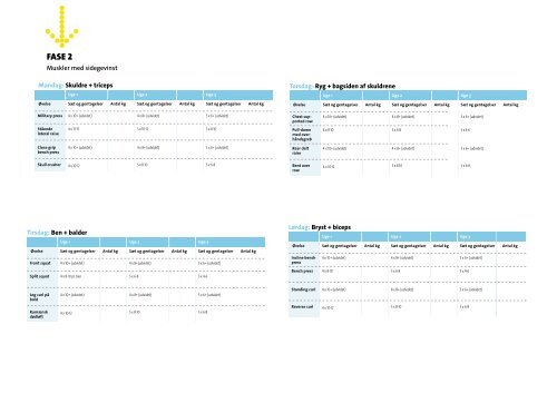 program for fase 4 af forvandlingsskolen - iForm