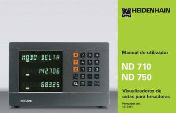 ND 710 ND 750 - heidenhain