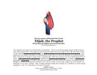 Elijah, the Prophet - Official Website of Imam Mahdi Arrival