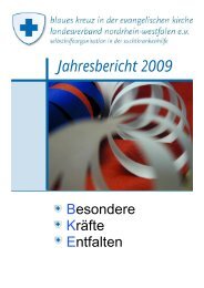 Jahresbericht 2009 - Blaues Kreuz in der Ev. Kirche ...