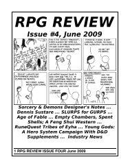 fourth issue - RPG Review