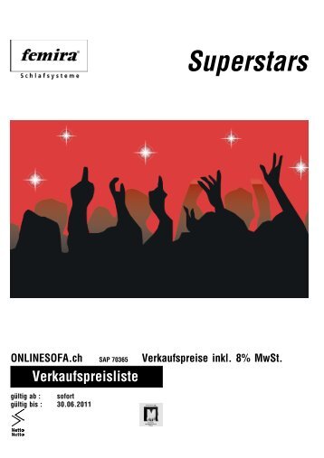 Femira Superstars - onlinesofa.ch