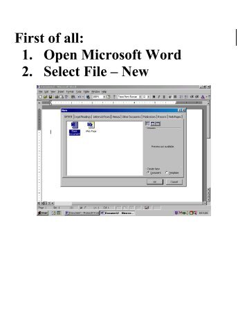 resume action word