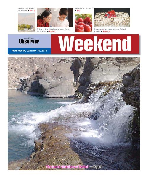 The Tourist Attractions Of Nakhal Page 6 Oman Observer