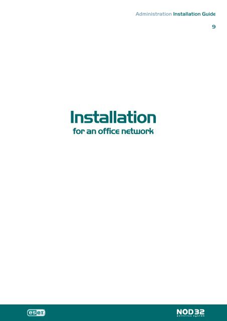 Installation Guide - Eset