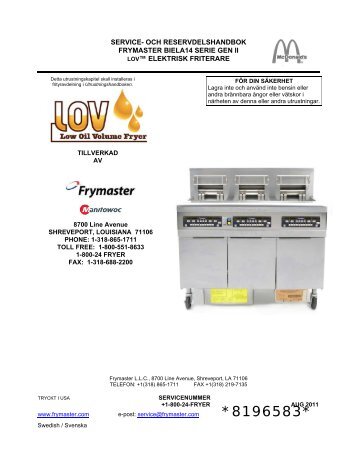 8196583 - Frymaster