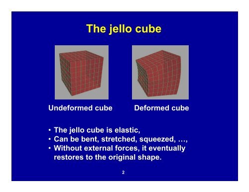 for jello cube