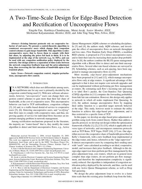 A Two-Time-Scale Design for Edge-Based Detection ... - IEEE Xplore