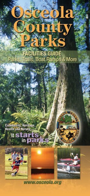 Osceola County Parks Brochure - Osceola County Extension