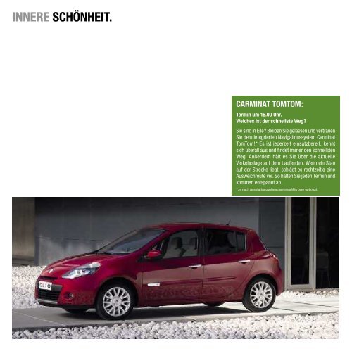 RENAULT CLIO & CLIO GRANDTOUR - Renault Preislisten