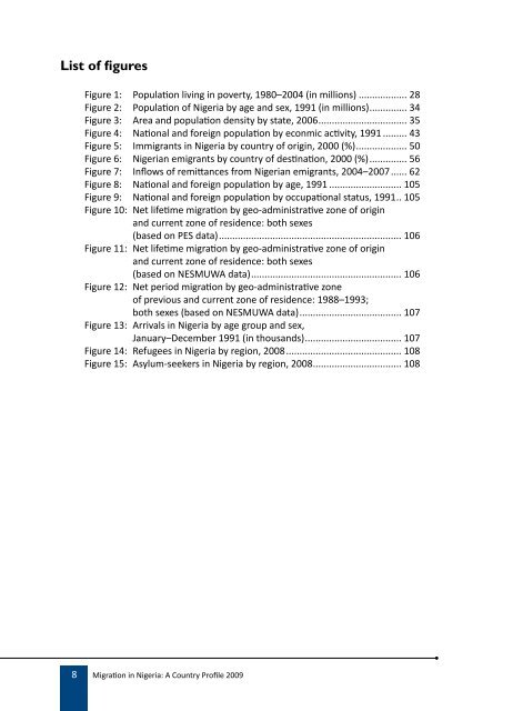 Migration Profile on Nigeria - IOM Publications - International ...